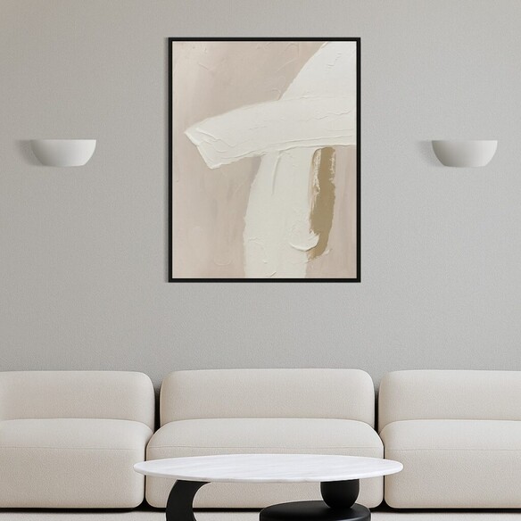 KIMBLE WB-WH - KIMBLE GYPSUM WALL LIGHT - WHITEKIMBLE WB-WH