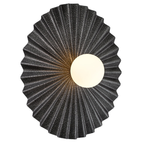 KINSO WB50-ASOM - KINSO 50 WALL LIGHT - ANTIQUE SILVER
