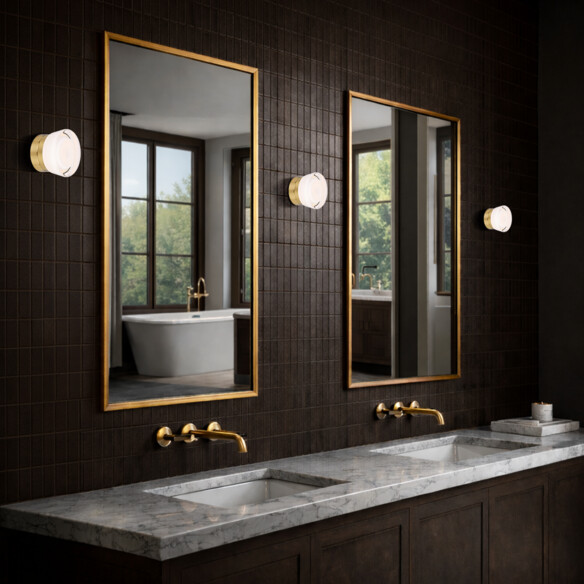 LOMIRA WB-AG - LOMIRA WALL LIGHT - ANTIQUE GOLDLOMIRA WB-AG