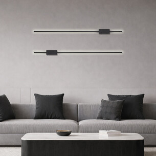 MADRAS WB120-BK - MADRAS 120CM WALL LIGHT - BLACKMADRAS WB120-BK 2