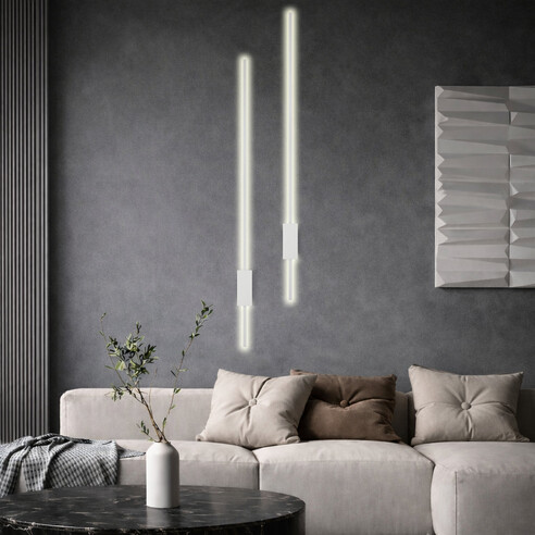 MADRAS WB120-WH - MADRAS 120CM WALL LIGHT - WHITEMADRAS WB120-WH