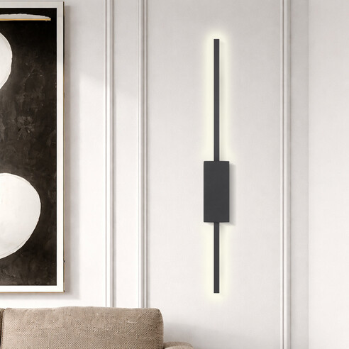MADRAS WB60-BK - MADRAS 60CM WALL LIGHT - BLACKMADRAS WB60-BK