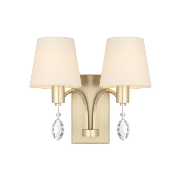 MALVERN WB2-AS - MALVERN 2 WALL LIGHT - ANTIQUE SILVER