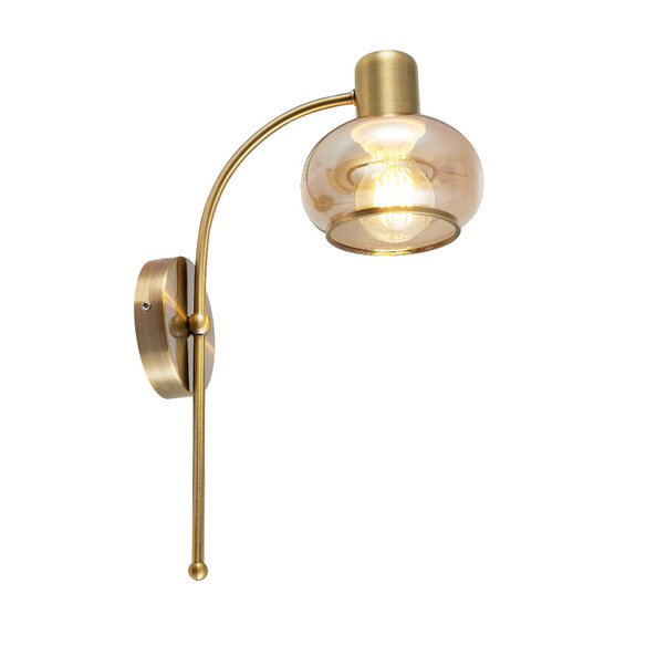 MARBELL WB-ABAM - MARBELL WALL LIGHT - ANTIQUE BRASS