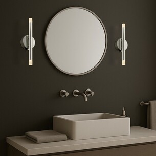 MILAZO WB2-CH3K - MILAZO 2 LIGHT WALL LIGHT - CHROMEMILAZO WB2-CH3K 2