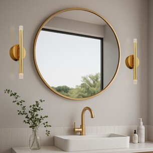 MILAZO WB2-GD3K - MILAZO 2 LIGHT WALL LIGHT - GOLDMILAZO WB2-GD3K 2