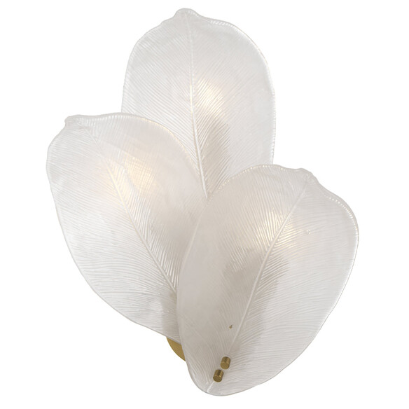 MONTE WB3-BRS - MONTE 3 LIGHT WALL LIGHT - BRASS