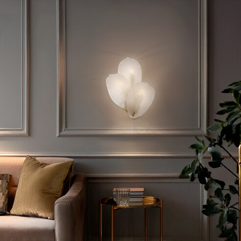 MONTE WB3-BRS - MONTE 3 LIGHT WALL LIGHT - BRASSMONTE WB3-BRS