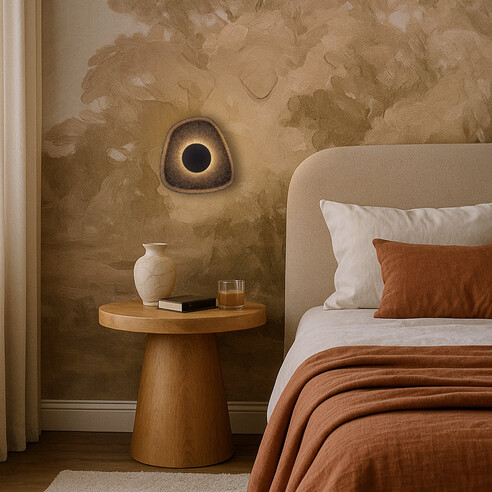 MORO WB-BKGY - MORO WALL LIGHT - BLACKMORO WB-BKGY