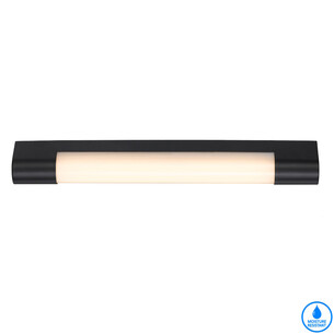 ORAS 12.420-BK3C - ORAS 12W WALL LIGHT IP44 42cm - BLACKORAS 12.420-BK3C