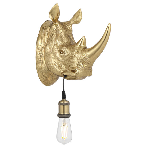 RHINO WB-GD - RHINO WALL LIGHT - GOLD