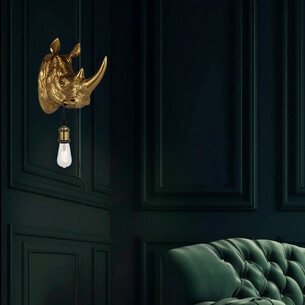 RHINO WB-GD - RHINO WALL LIGHT - GOLDRHINO WB-GD 2
