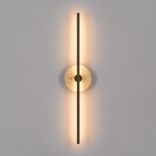 RIMINI WB-BEVB - RIMINI WALL LIGHT - VINTAGE BRASSRIMINI WB-BEVB