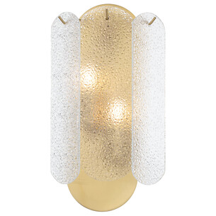 SAMONA WB-AGCL - SAMONA WALL LIGHT - ANTIQUE GOLDSAMONA WB-AGCL