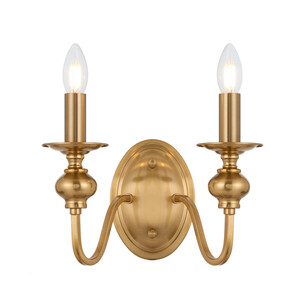 SIEDEL WB2-CP - SIEDEL 2 LIGHT WALL LIGHT - CopperSIEDEL WB2-CP