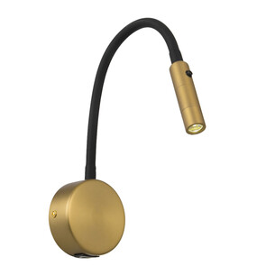 SOLIO WB-AB - SOLIO WALL LIGHT - ANTIQUE BRASSSOLIO WB-AB