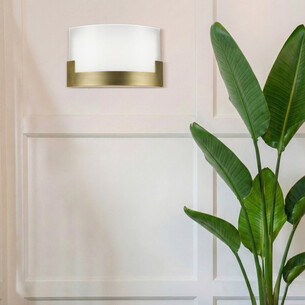 SOLITA WB35-AB - SOLITA 35 LED Dim WALL LIGHT - ANTIQUE SOLITA WB35-AB 2