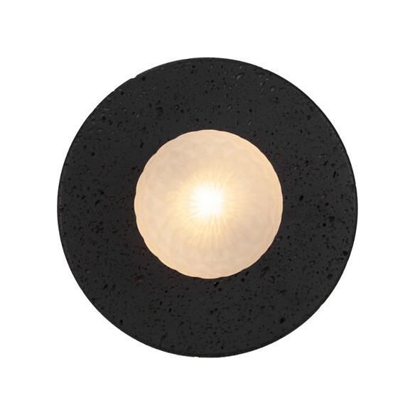 VARON WB-BKFRT - VARON WALL LIGHT BLACK TRAVERTINE - Frost
