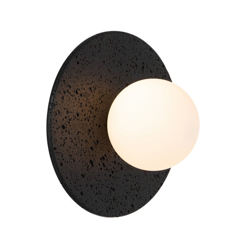 VARON WB-BKOM - VARON WALL LIGHT BLACK TRAVERTINE - Opal Matt