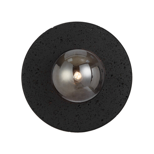 VARON WB-BKSM - VARON WALL LIGHT BLACK TRAVERTINE - Smoke