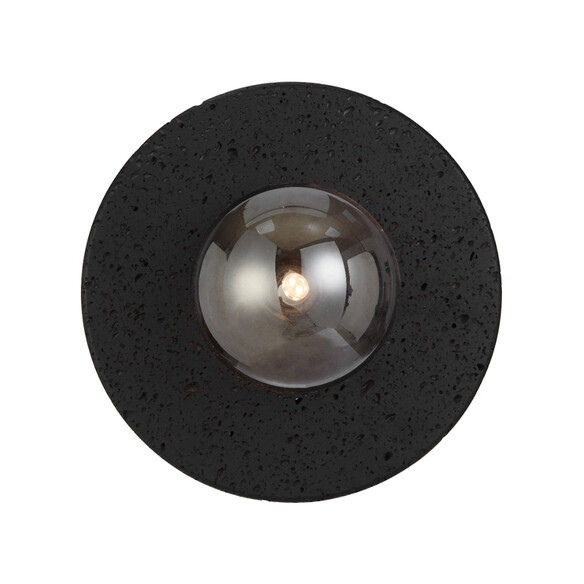 VARON WB-BKSM - VARON WALL LIGHT BLACK TRAVERTINE - Smoke