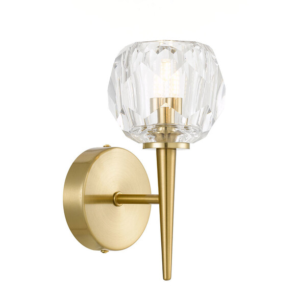 ZAHA WB1-AGCR - ZAHA 1 WALL LIGHT - ANTIQUE GOLD