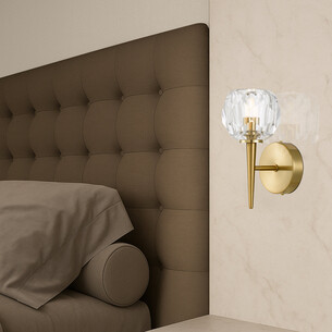 ZAHA WB1-AGCR - ZAHA 1 WALL LIGHT - ANTIQUE GOLDZAHA WB1-AGCR 2