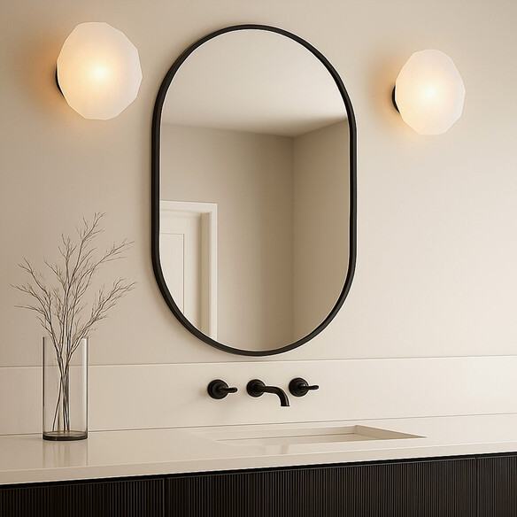 ZECCA WB-BKFR - ZECCA WALL LIGHT - BLACKZECCA WB-BKFR