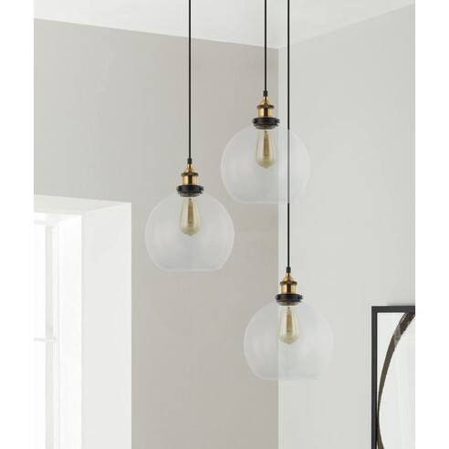 PESINI1 - Interior Wine Glass with Antique Brass/ PESINI1