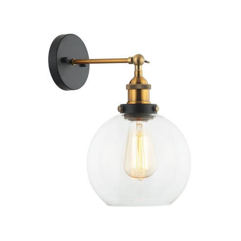 PESINI1W - Interior Swing Arm Glass with Antique PESINI1W