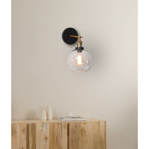 PESINI1W - Interior Swing Arm Glass with Antique PESINI1W