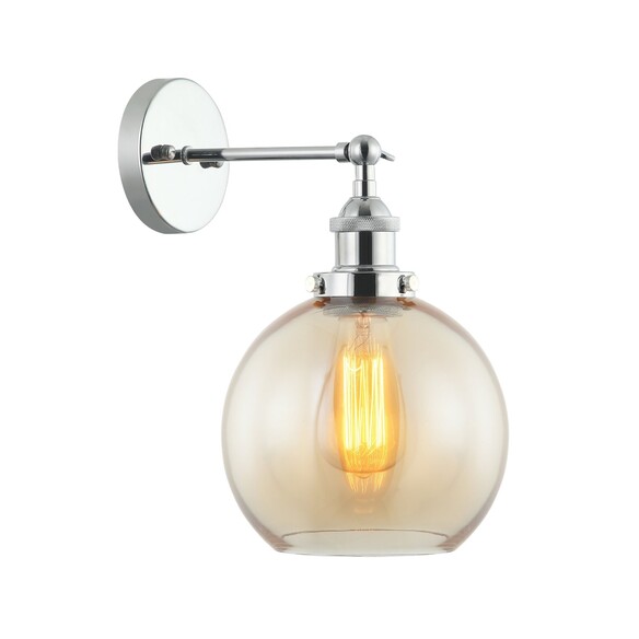 PESINI6W - Interior Swing Arm Glass with Antique PESINI6W
