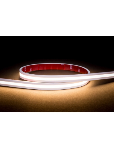 9.6W IP67 24v DC Flexible LED Strip 3000K