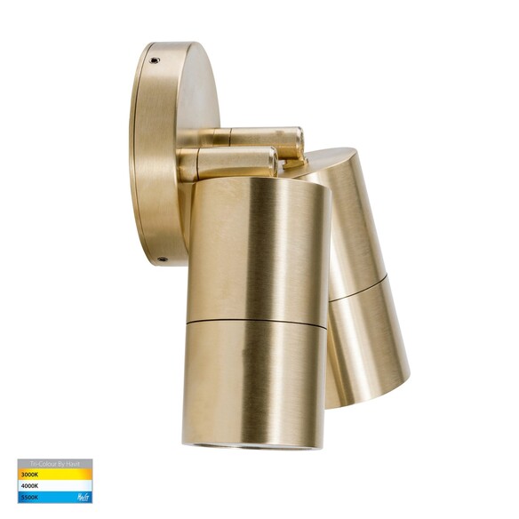 HV1355T - Tivah Solid Brass TRI Colour Double HV1355T
