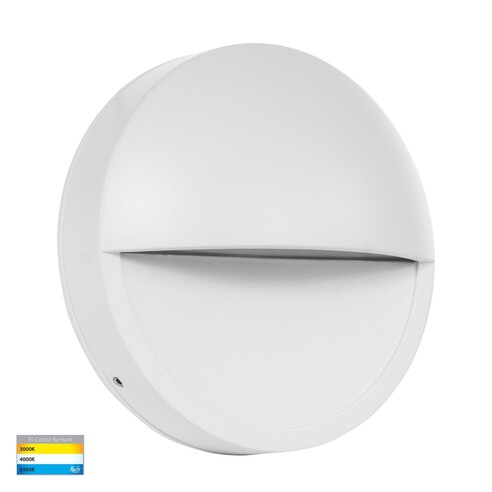 HV2929T-WHT-12V - Veko White Step Lights with HV2929T-WHT-12V