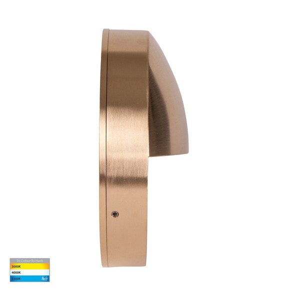 HV2929T-BR-240V - Veko Solid Brass Step Lights HV2929T-BR-240V