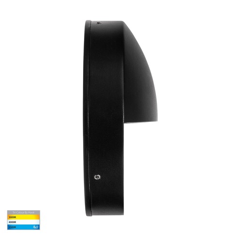 HV2929T-BLK-240V - Veko Black Step Lights with HV2929T-BLK-240V
