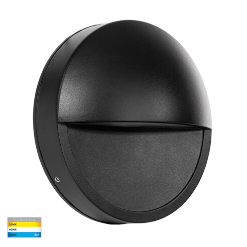 HV2929T-BLK-240V - Veko Black Step Lights with HV2929T-BLK-240V