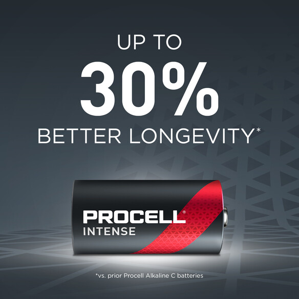 Procell Intense C Battery 12-Pack (Trade Tray)