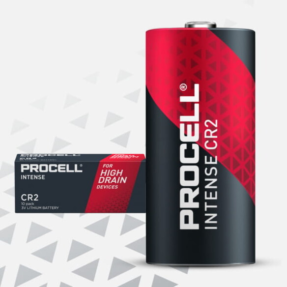 Procell Intense CR2 Lithium Battery 12-Pack