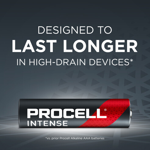 Procell Intense AAA Battery 24-Pack (Trade Tray)BAT-INTENSE/AAA-5020025-24PK