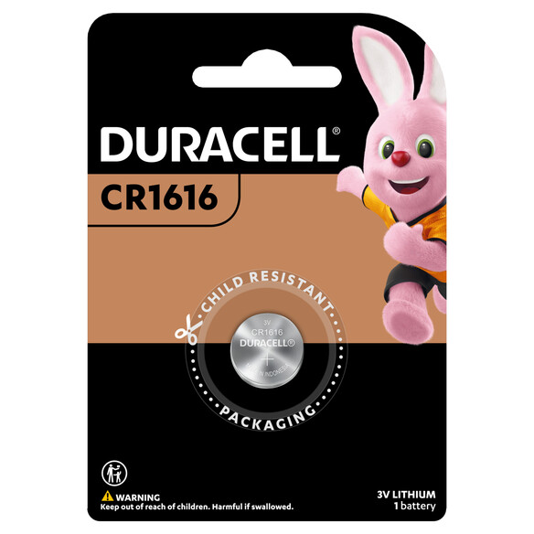 Duracell Lithium CR1616 Coin Cell 10-Pack (Inner Carton)