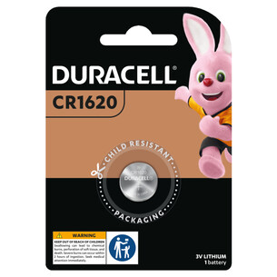 Duracell Lithium CR1620 Coin Cell 10-Pack (Inner Carton)BAT-DUR-DC1620-1-10PK
