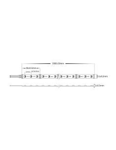 14.4W 5050 Strip Lighting -IP20 / MetreHV9751-IP20-60-RGBW 2