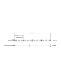 7.2W 5050 Strip Lighting -IP67 / MetreHV9750-IP67-30-RGB 2