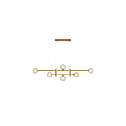 TYSON PE06-AGFRT - TYSON 6 LIGHT PENDANT ANTIQUE TYSON PE06-AGFRT