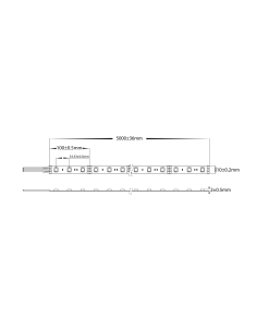 7.2W 5050 Strip Lighting -IP20 / MetreHV9750-IP20-30-RGB 2