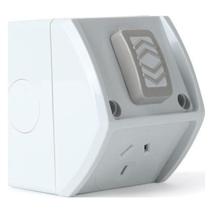 R-WPGPO1 - 10A Single Weatherproof Powerpoint - Alfresco Series