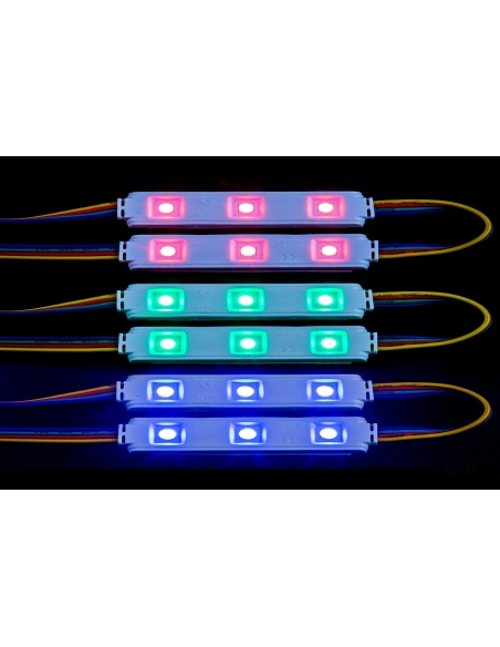 HV9794-IP65-10-RGB - 0.72W IP65 12v DC Signage Modules RGB