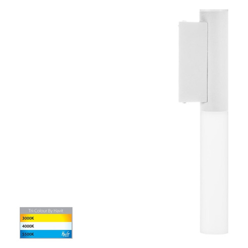 HV10922T-WHT - Akril Aluminium White 2 Light Wall HV10922T-WHT